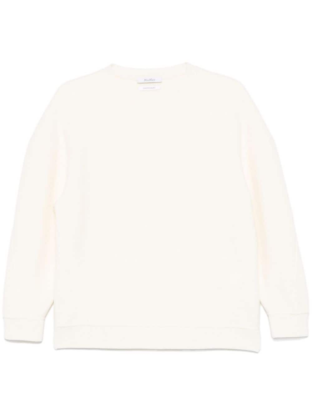 Wool crewneck sweater