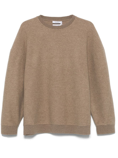 Wool crewneck sweater