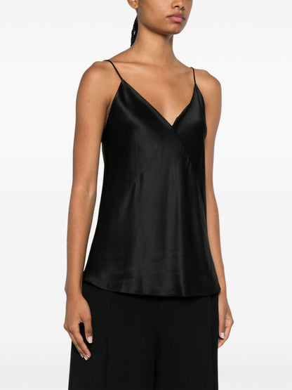 Silk tank top