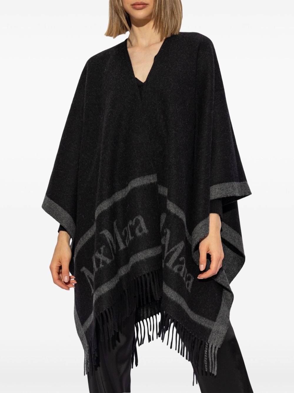 Wool cape