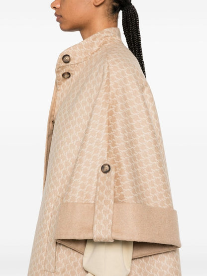 Wool cape