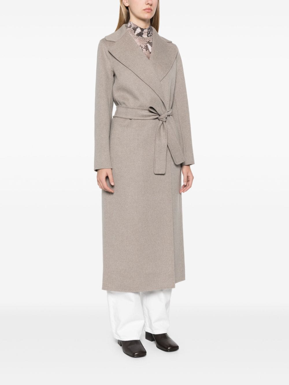 Wool long coat