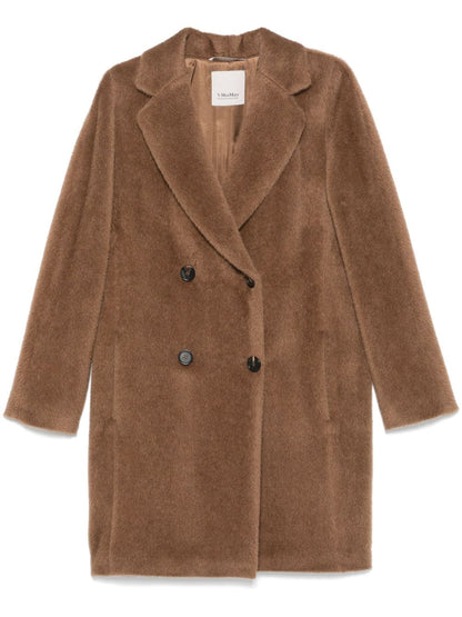 Wool midi coat