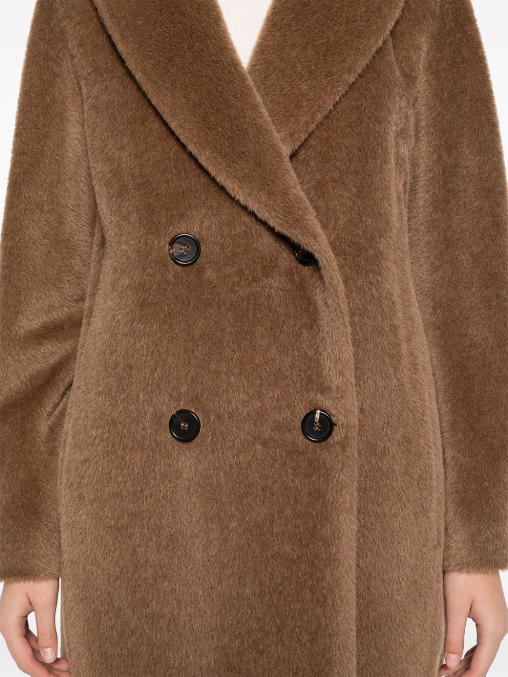 Wool midi coat