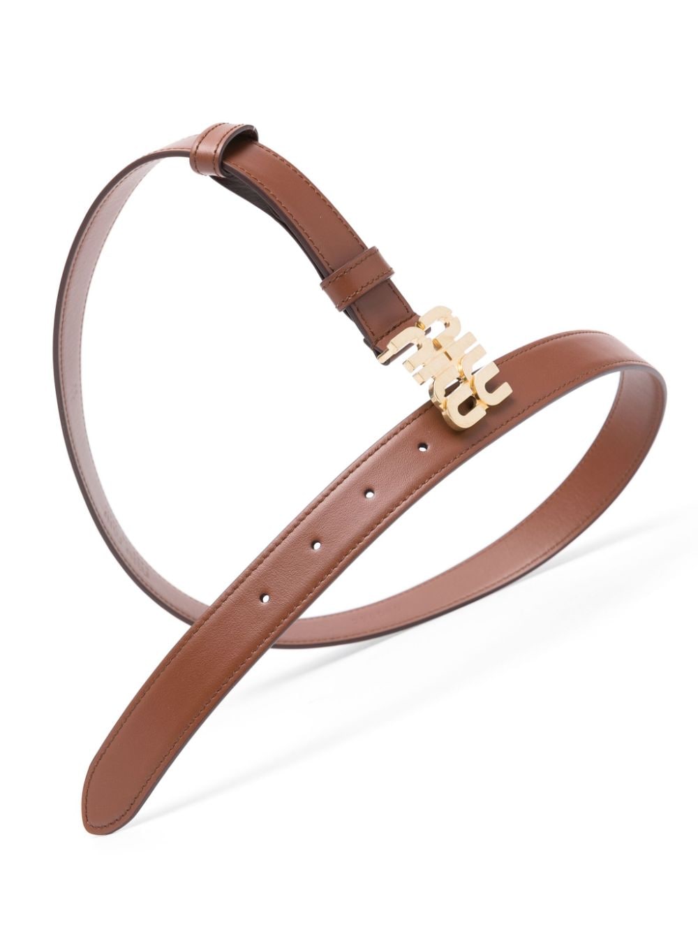 Leather belt