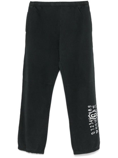 Logo cotton sweatpants