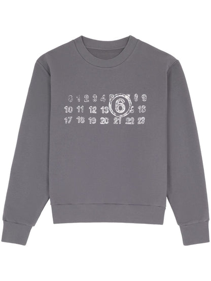 Logo rundhals sweatshirt