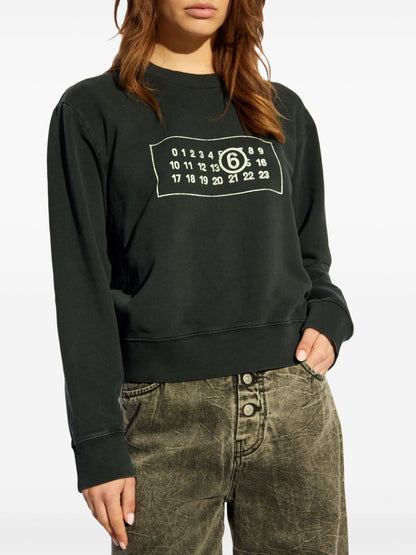 Logo cotton sweatshirt