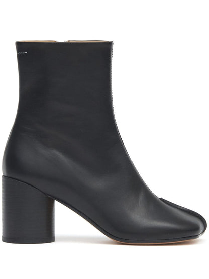 Leather ankle boots