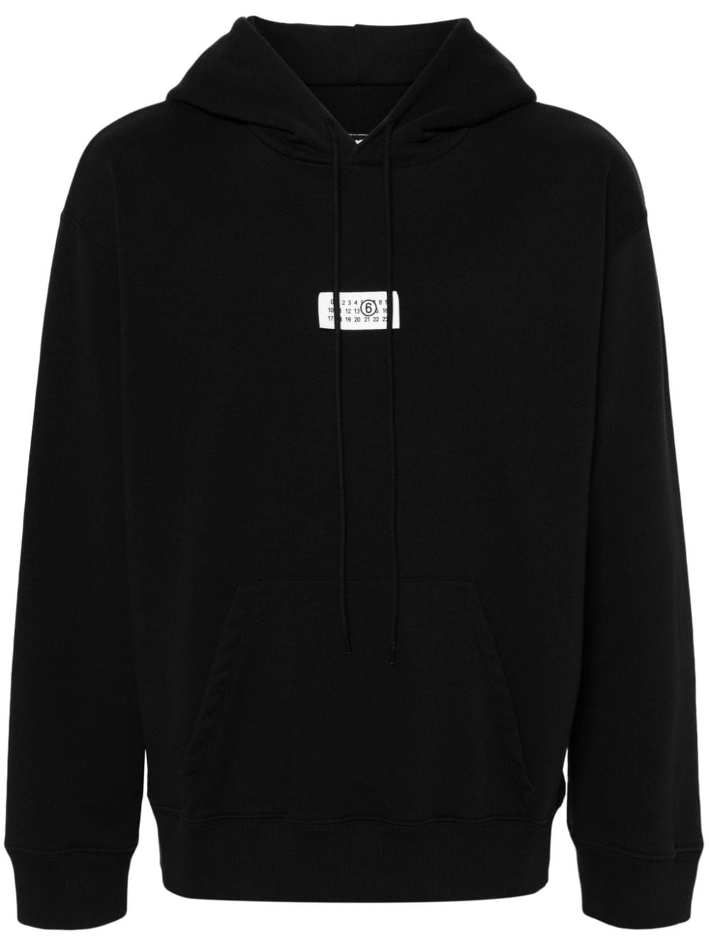 Logo cotton hoodie