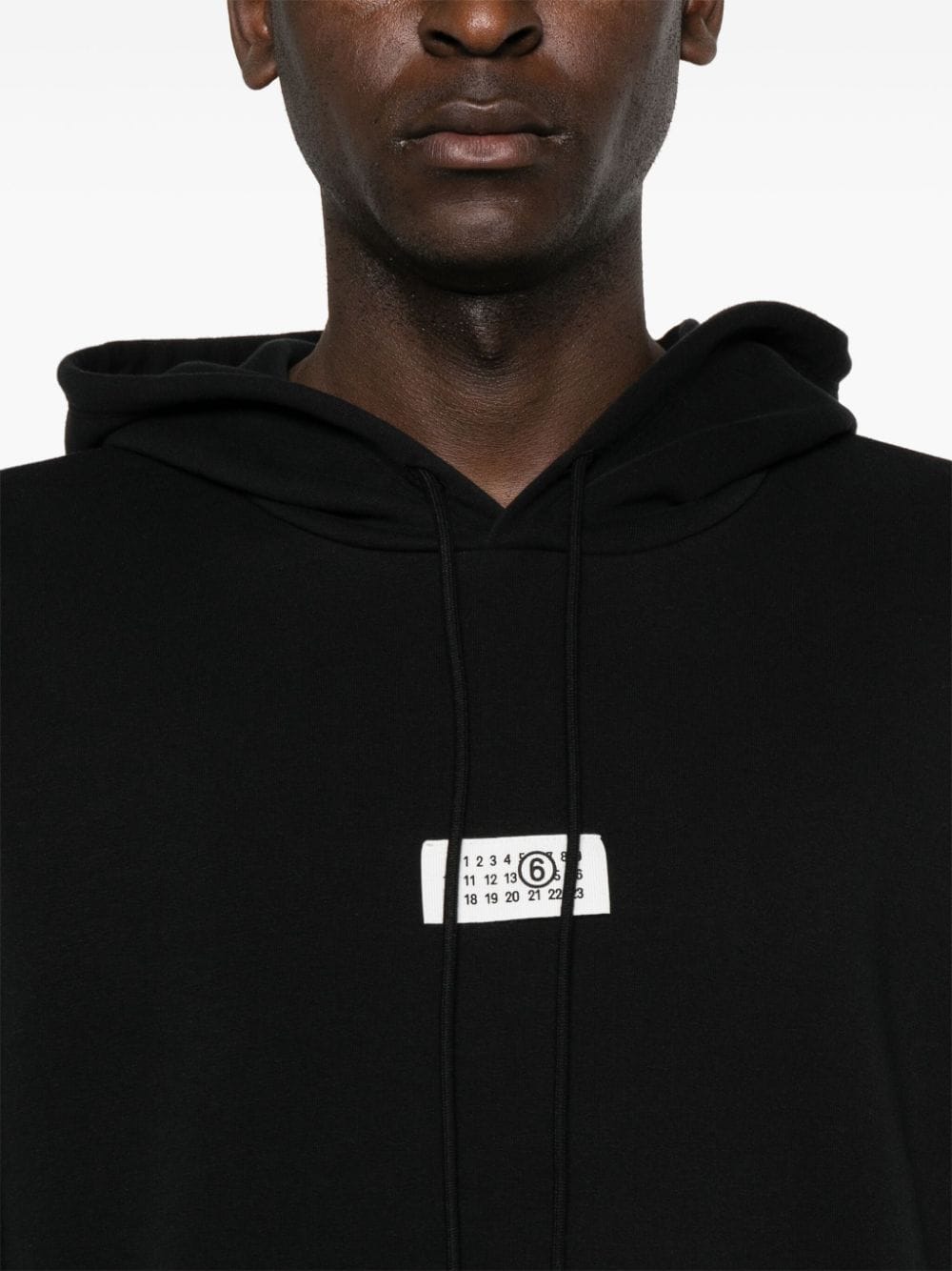 Logo cotton hoodie