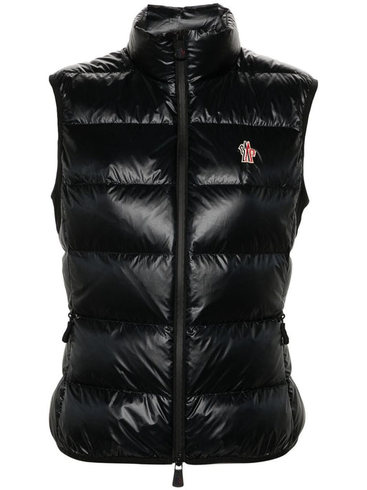 Logo down vest