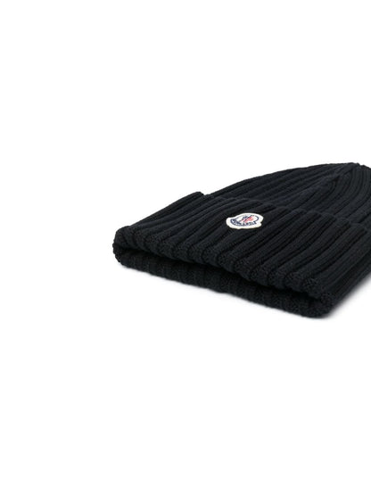 Logo wool beanie