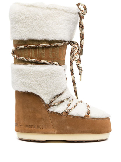 Icon shearling snow boots