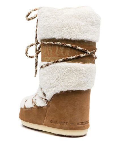 Icon shearling snow boots