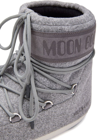 Icon low felt snow boots