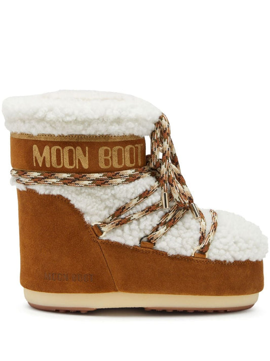 Icon low shearling snow boots