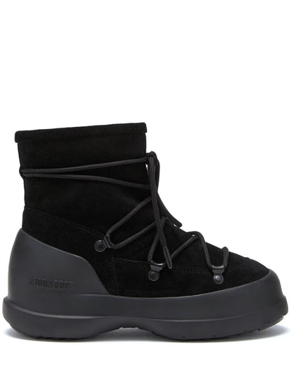 Luna low suede snow boots