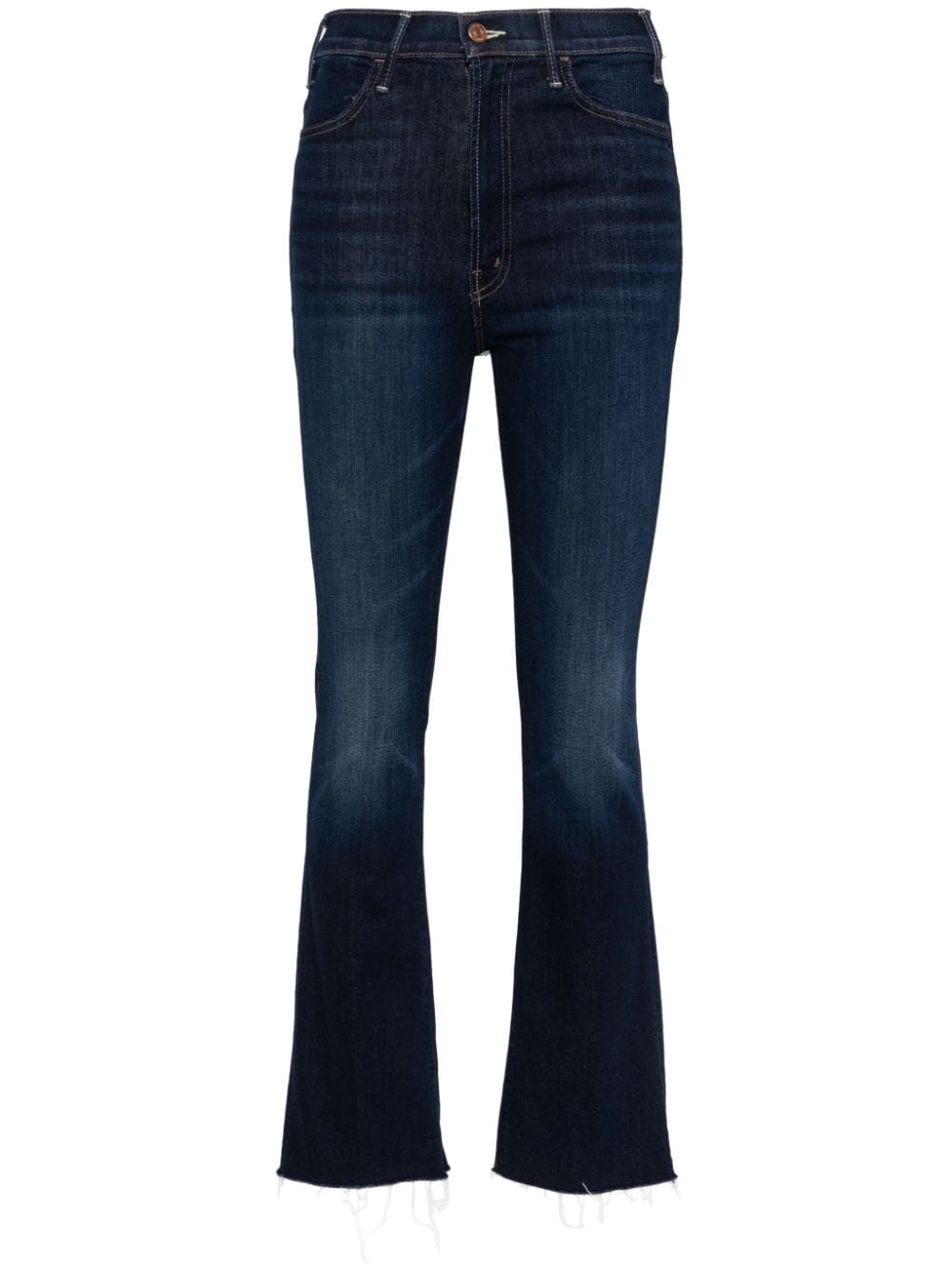 Bootcut denim cotton jeans