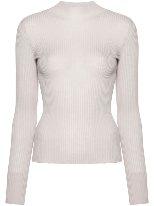 Wool high-neck sweater