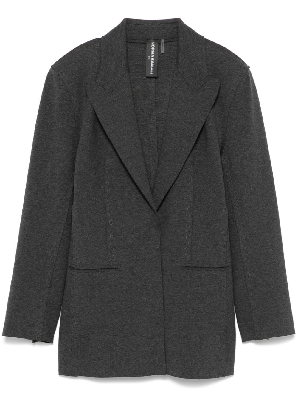 Cotton single-breasted jacket