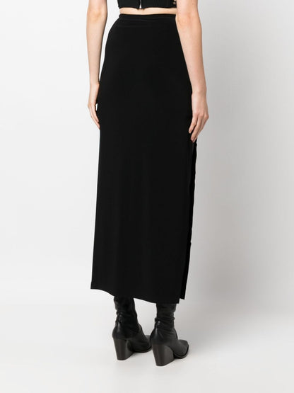 Side slit long skirt