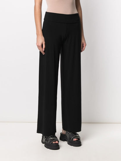 Straight leg trousers