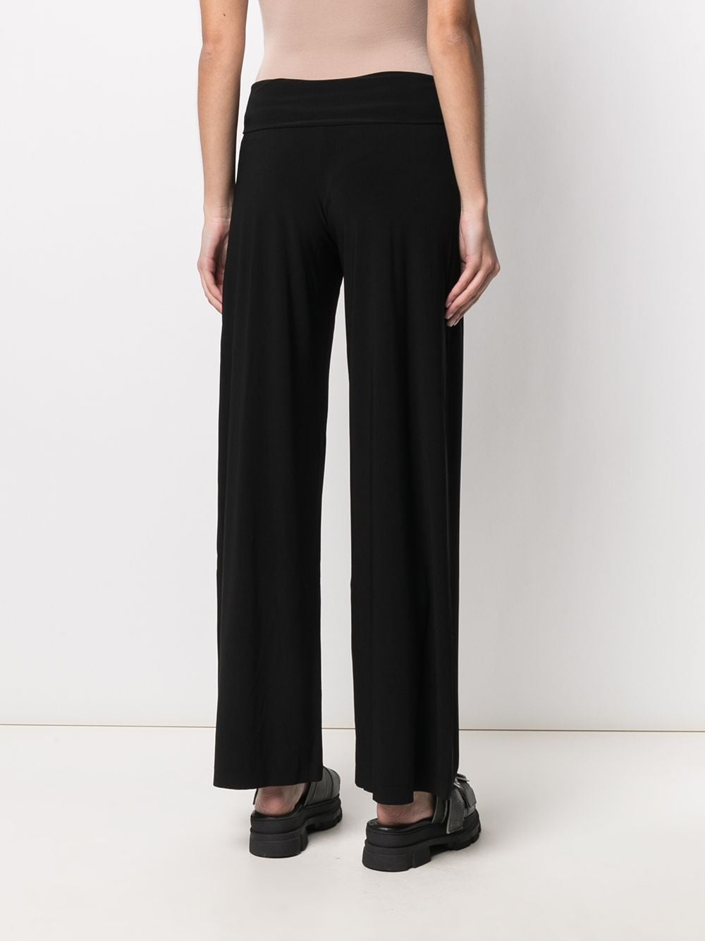 Straight leg trousers