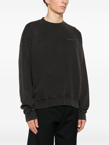 Pink bacchus skate cotton sweatshirt