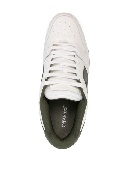 Out of office leather sneakers