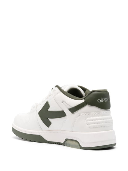 Out of office leather sneakers