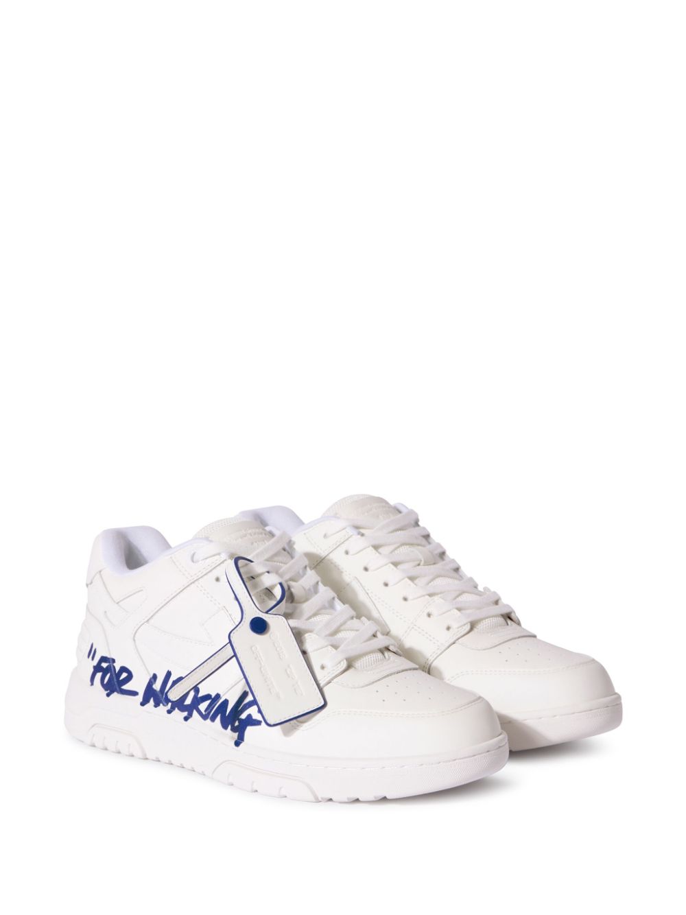 Out of office leather sneakers