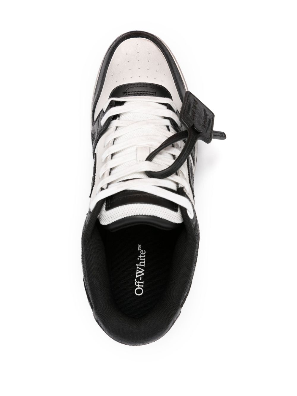 Out of office leather sneakers