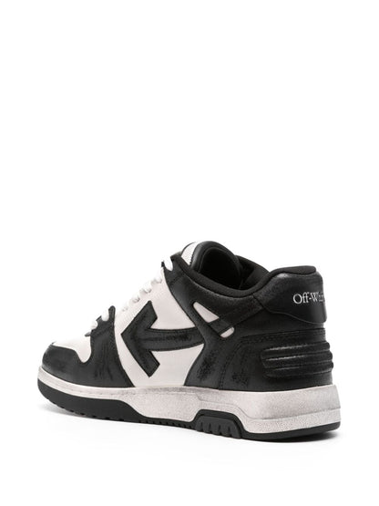 Out of office leather sneakers