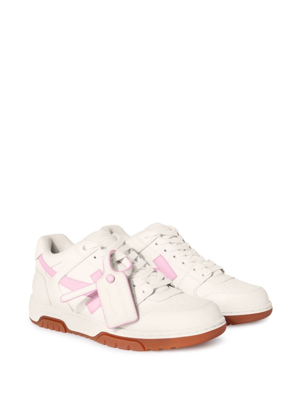 Out of office leather sneakers