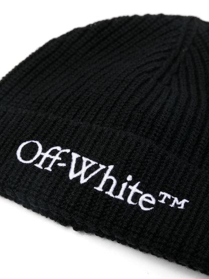 Wool logo beanie