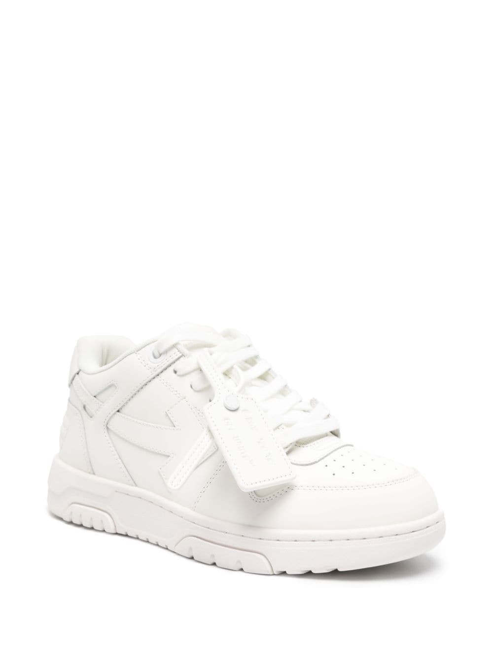 Out of office leather sneakers