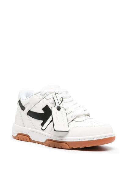 Out of office leather sneakers