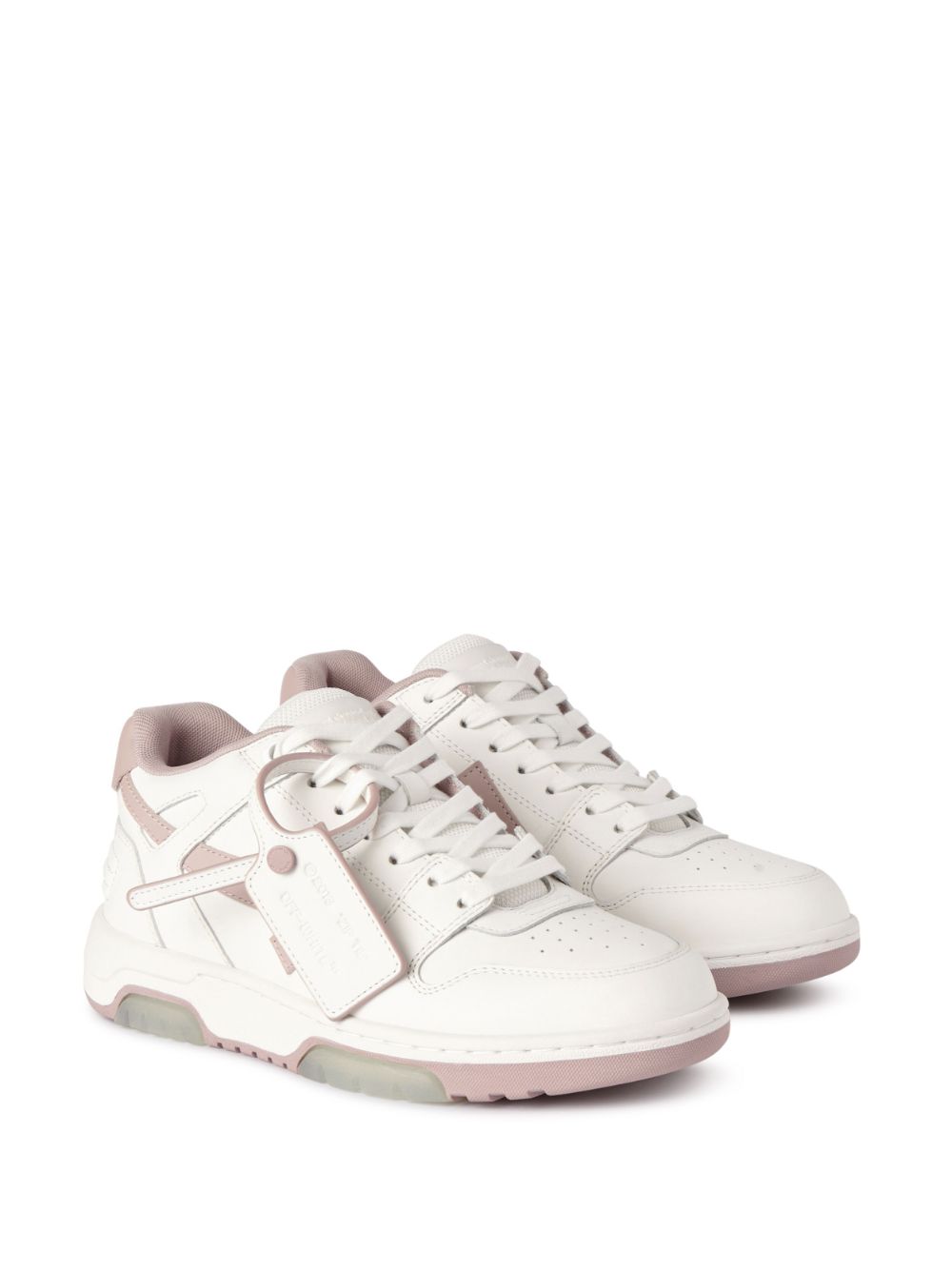 Out of office leather sneakers