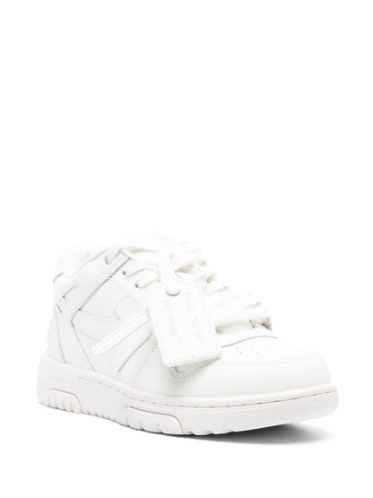 Out of office leather sneakers