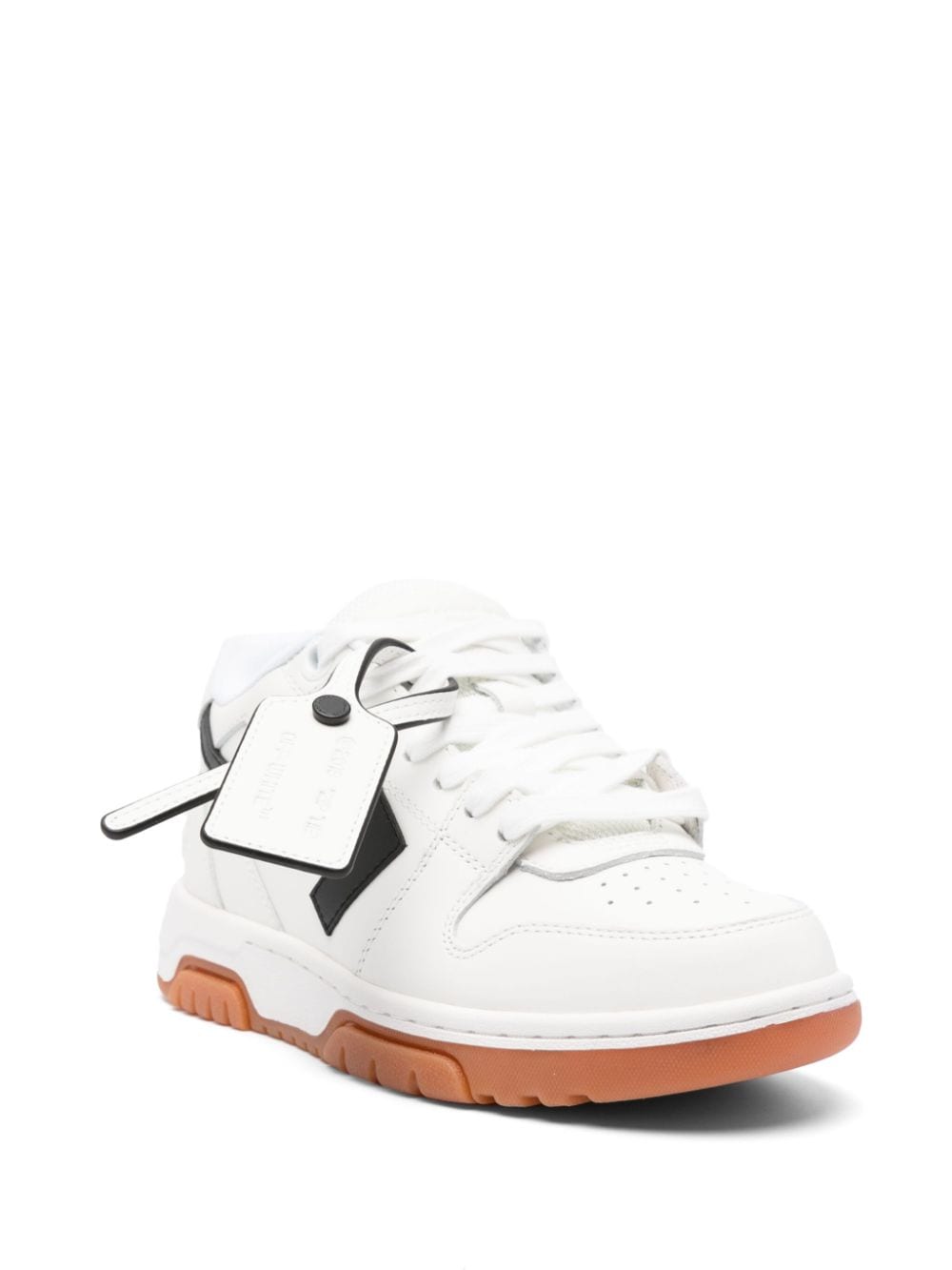 Out of office leather sneakers