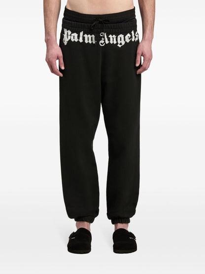 Logo cotton sweatpants