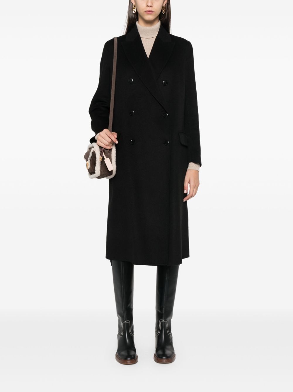 Arianna wool coat