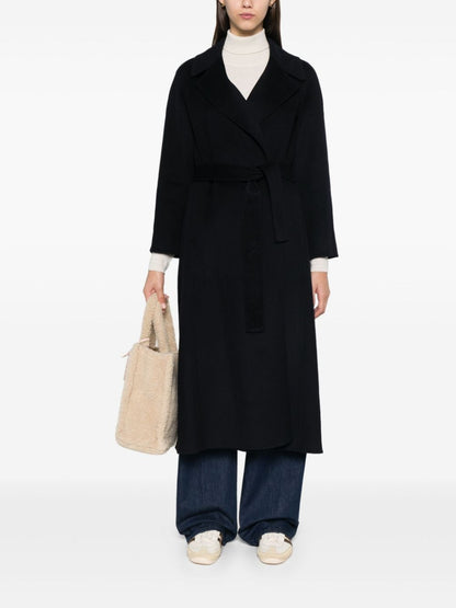 Paola wool belted coat