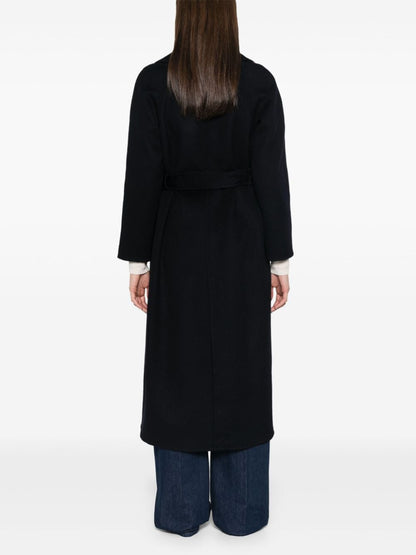 Paola wool belted coat