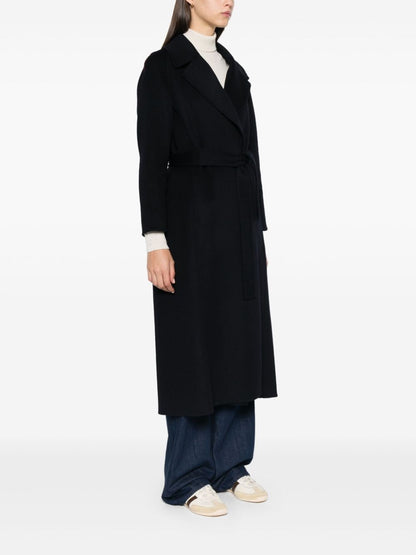 Paola wool belted coat