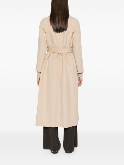 Paola wool belted coat