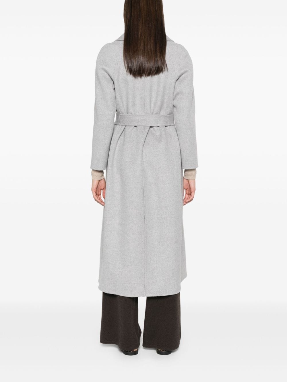 Paola wool belted coat