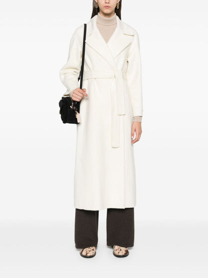 Paola wool belted coat