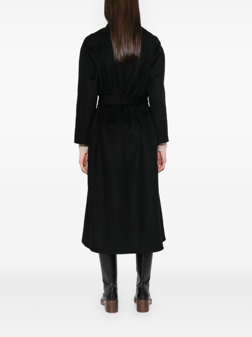 Paola wool belted coat